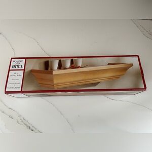 Restore and Restyle 18 Inch Wood Display Ledge NWOT